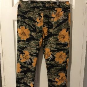 ASOS skinny floral print pants